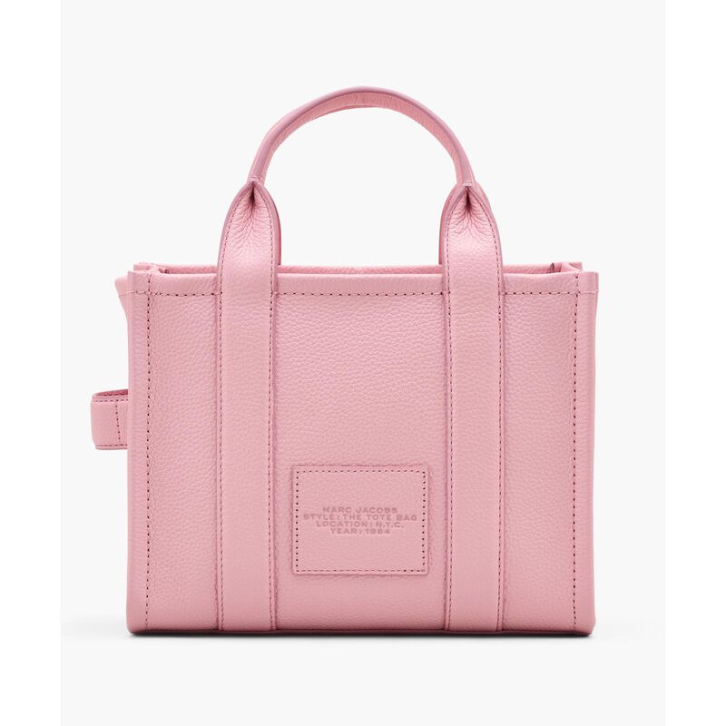 MARC JACOBS The Leather Small Tote Bag image number 17
